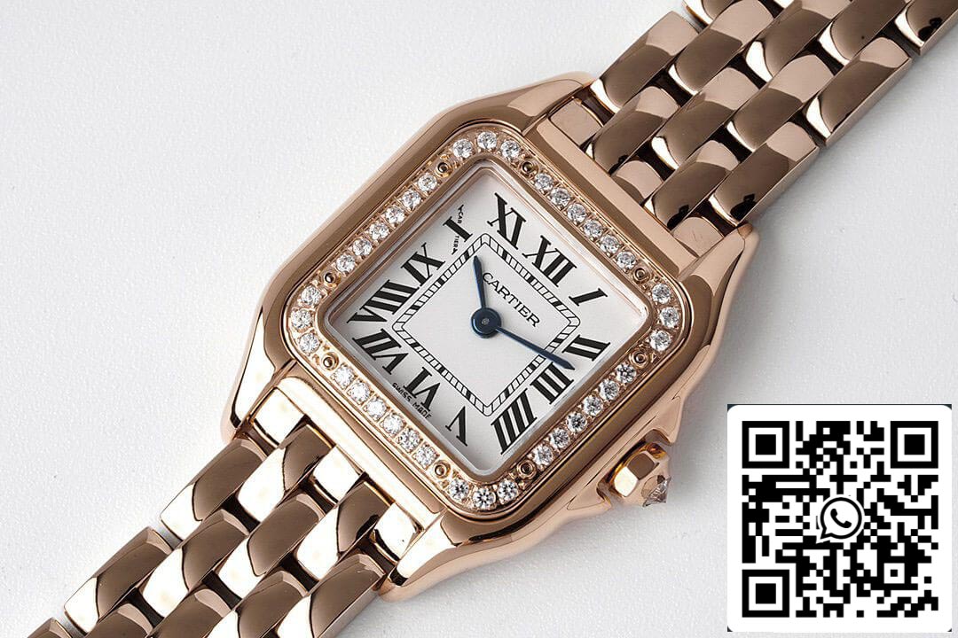 Panthere De Cartier WJPN0008 22MM 1:1 edizione migliore BV Fabbrica quadrante bianco