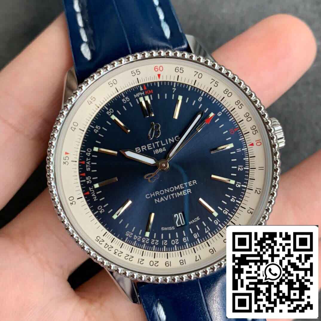 Breitling Navitimer 1 A17326211C1P3 1:1 Best Edition V7 Fabbrica Blue Dial