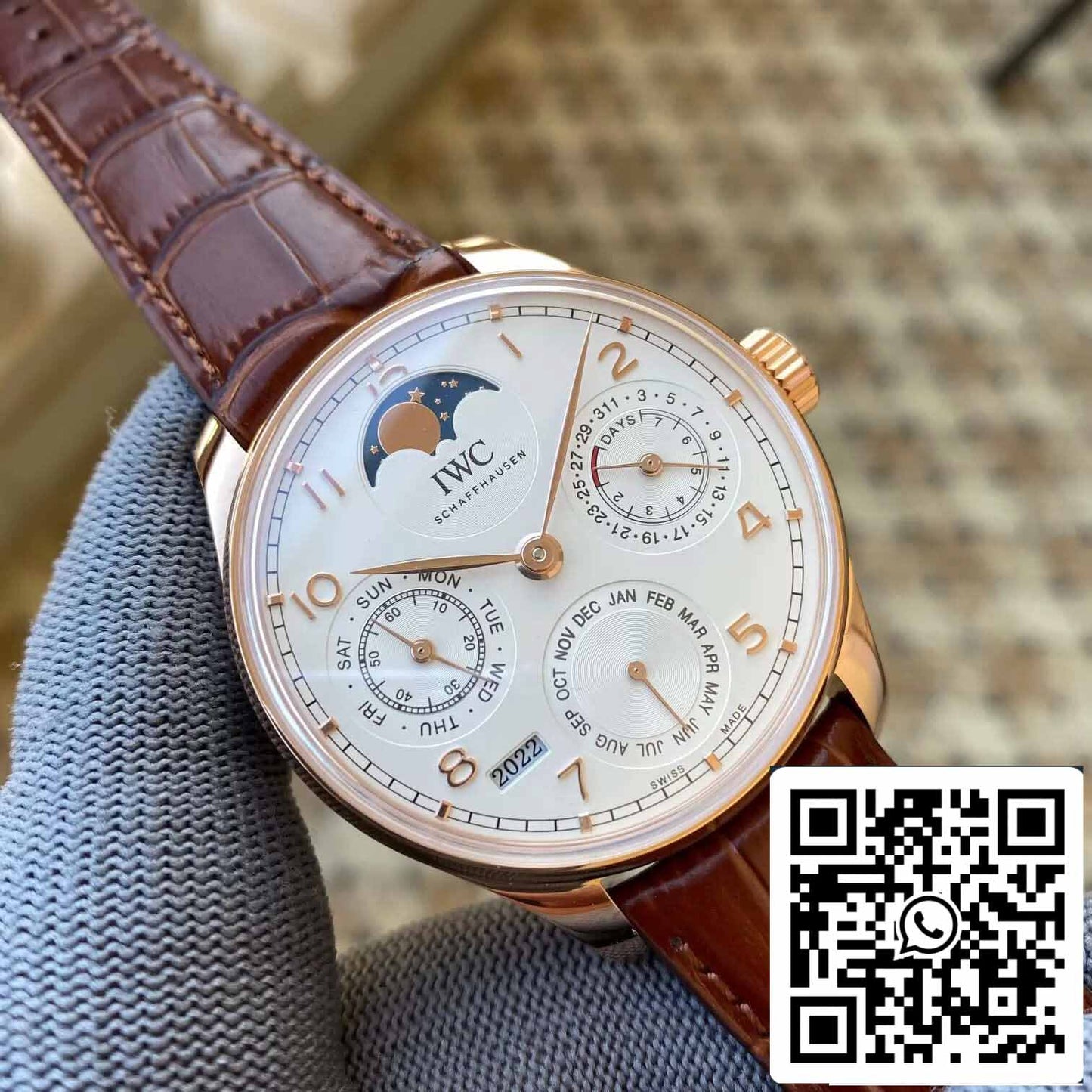 IWC Portuguese Perpetual Calendar IW503302 1:1 edizione migliore APS Fabbrica Red Oro
