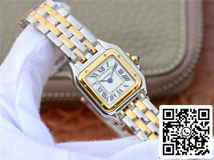 Panthere De Cartier W2PN0006 1:1 edição melhor 8848 Fabrica quadrante branco