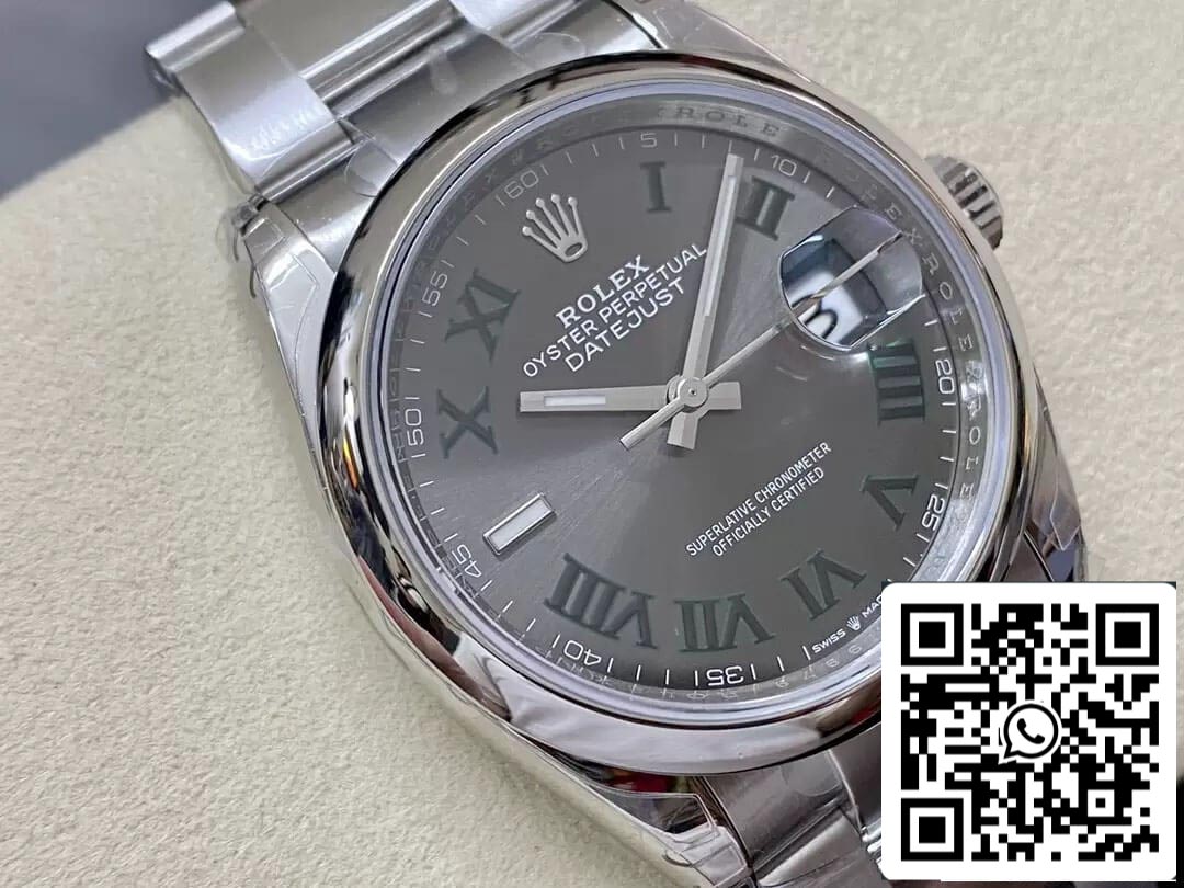 Rolex Datejust M126200-0018 36MM 1:1 edizione migliore VS Fabbrica Gray quadrante
