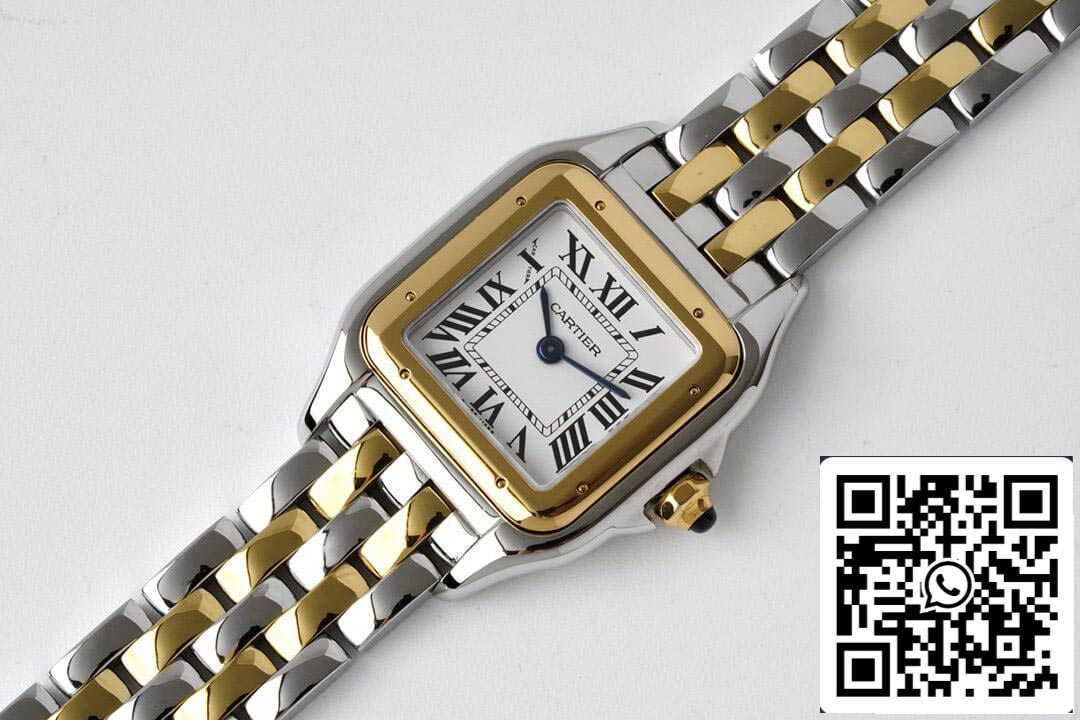 Panthere De Cartier W2PN0006 22MM 1:1 edizione migliore BV Fabbrica quadrante bianco