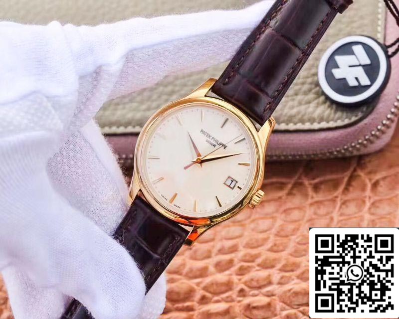 Patek Philippe Calatrava 5227J-001 ZF Fabbrica 1:1 Best Edition 18K Yellow Gold Case Swiss Cal.324 SC
