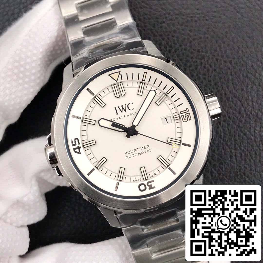 IWC Aquatimer IW329004 1:1 Best Edition V6 Fabbrica Silver White Dial