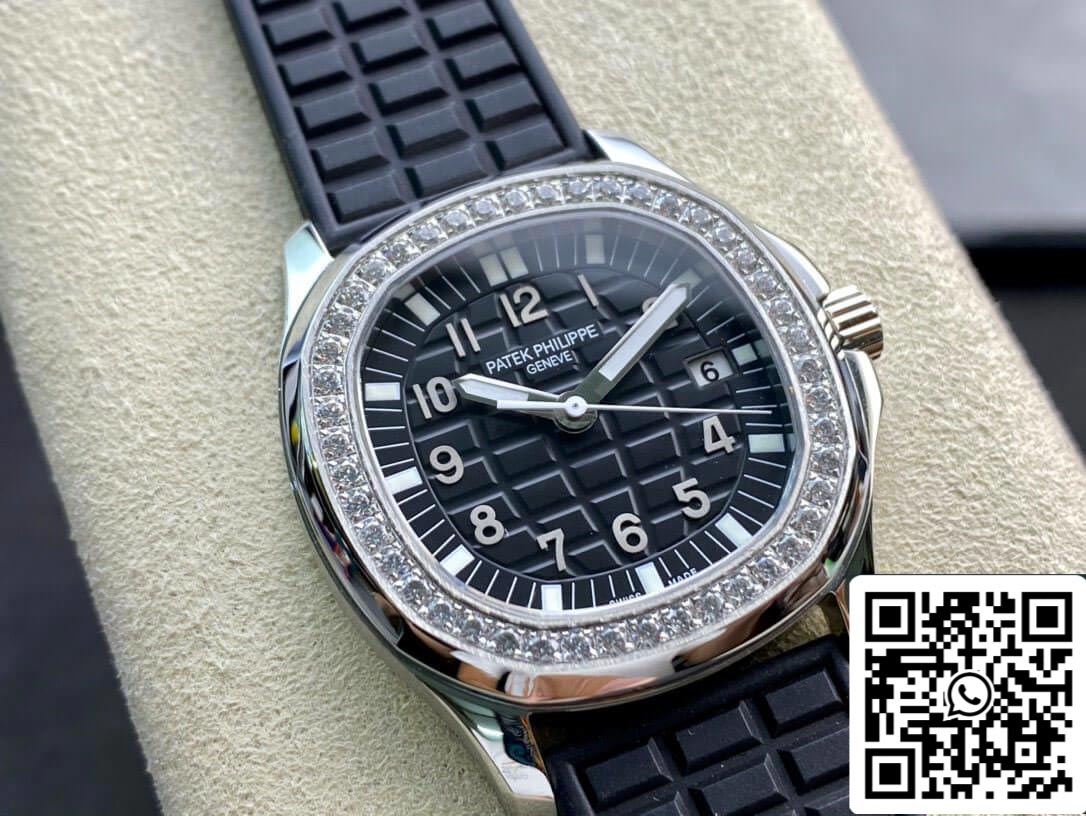 Patek Philippe Aquanaut 5067A-001 Quartz movimento 1:1 Best Edition PPF Fabbrica Black Dial