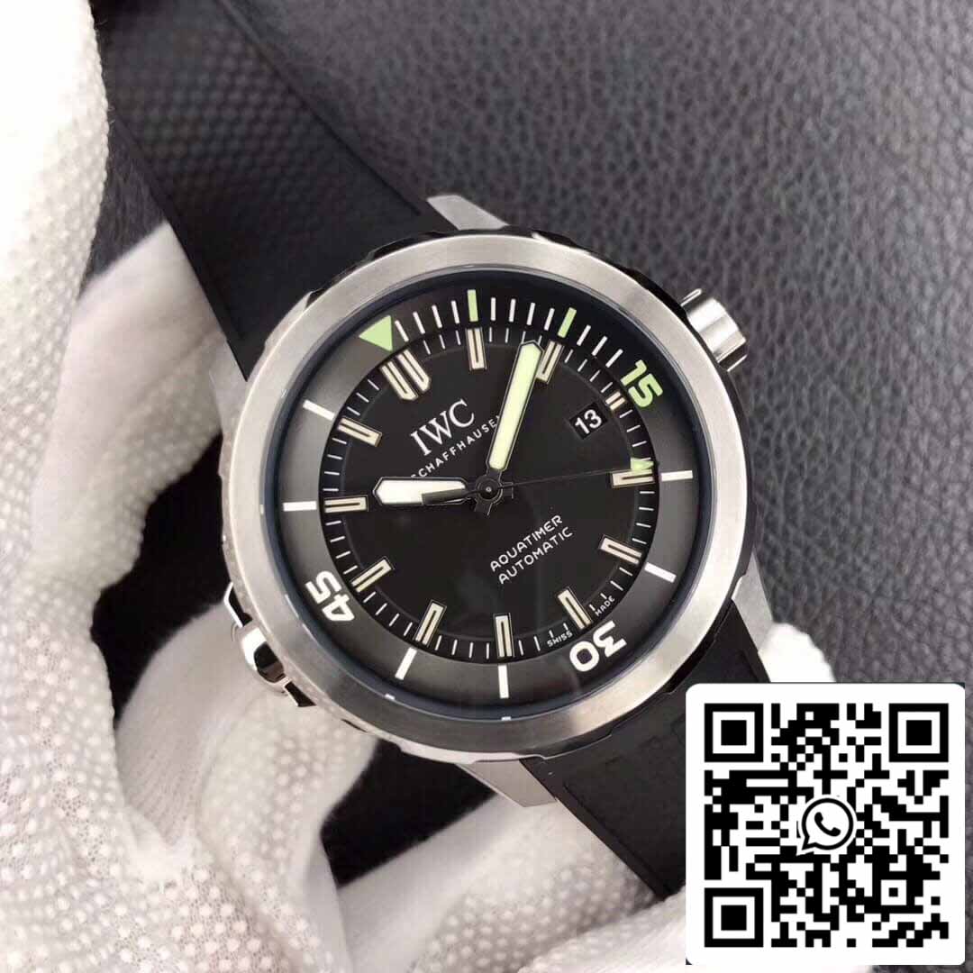 IWC Aquatimer IW329001 1:1 Best Edition V6 Fabbrica Black Dial