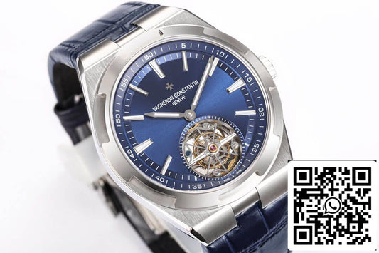 Vacheron Constantin Overseas Tourbillon 6000V/110A-B544 1:1 edizione migliore BBR Fabbrica Pelle cinturino