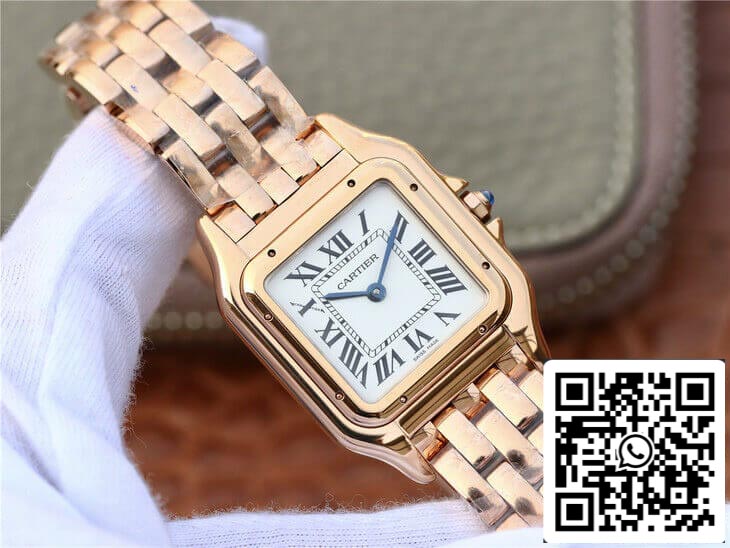 Panthere De Cartier WGPN0007 27MM 1:1 edição melhor 8848 Fabbrica Rosa Oro