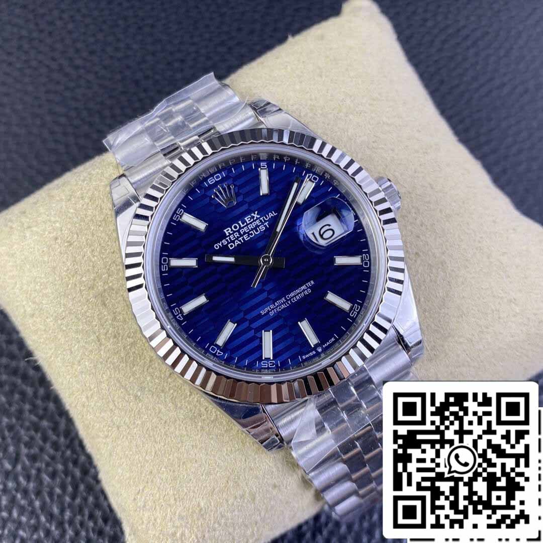 Rolex Datejust M126334-0032 41MM 1:1 edizione migliore VS Fabbrica acciaio inossidabile
