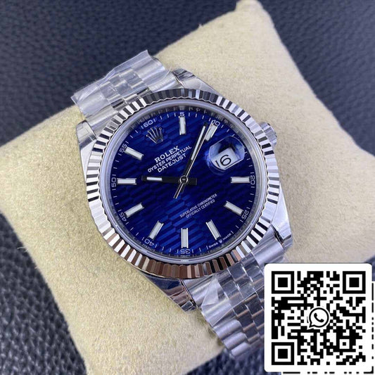 Rolex Datejust M126334-0032 41MM 1:1 edizione migliore VS Fabbrica acciaio inossidabile