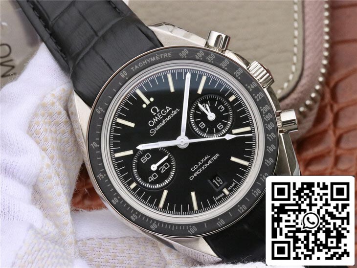 Omega Speedmaster 311.33.44.51.01.001 1:1 Best Edition OM Fabbrica Leather cinturino