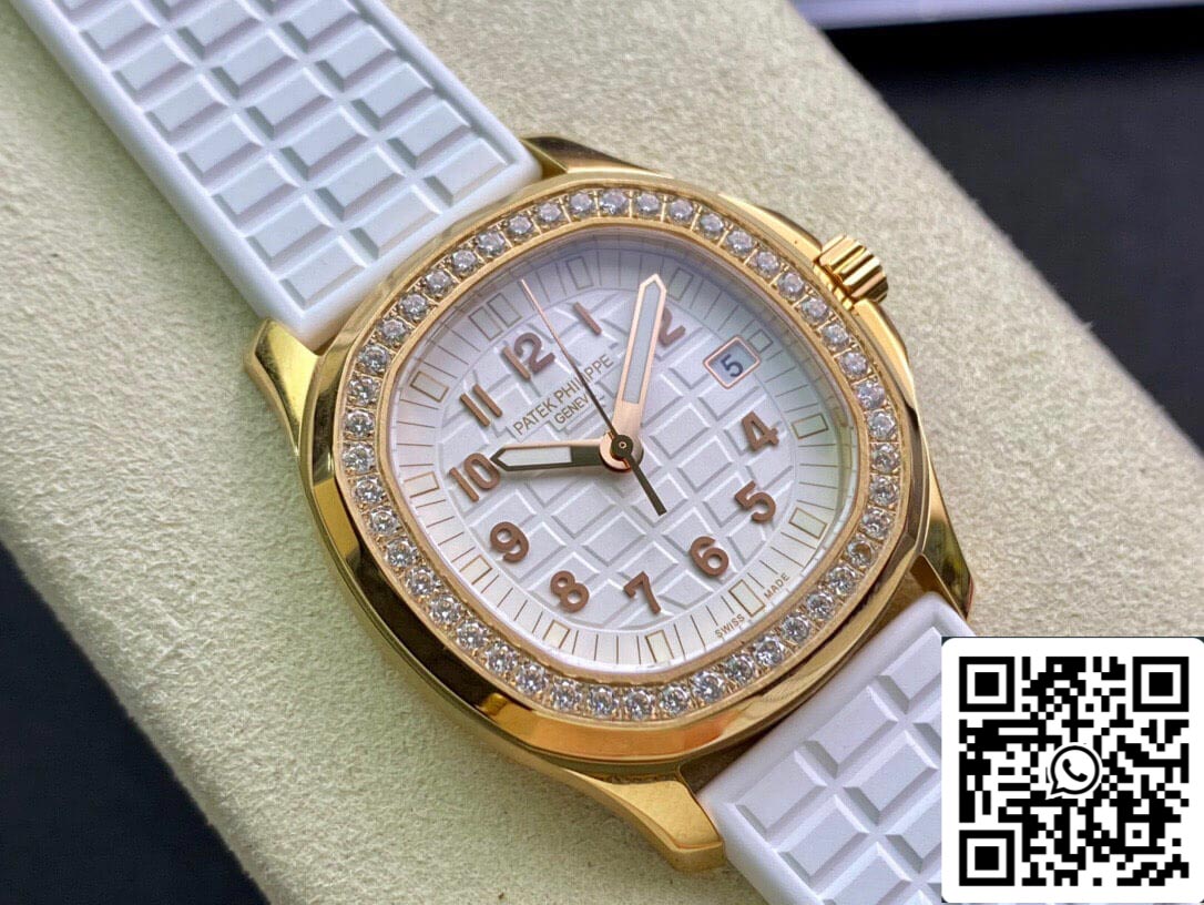 Patek Philippe Aquanaut 5067A Quartz movimento 1:1 Best Edition PPF Fabbrica Yellow Gold Case