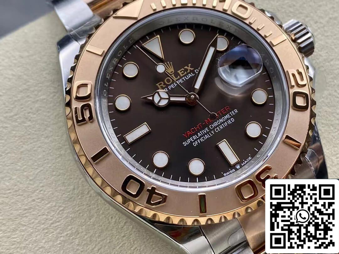 Rolex Yacht‑Master M126621-0001 1:1 edizione migliore Clean Fabbrica Chocolate quadrante
