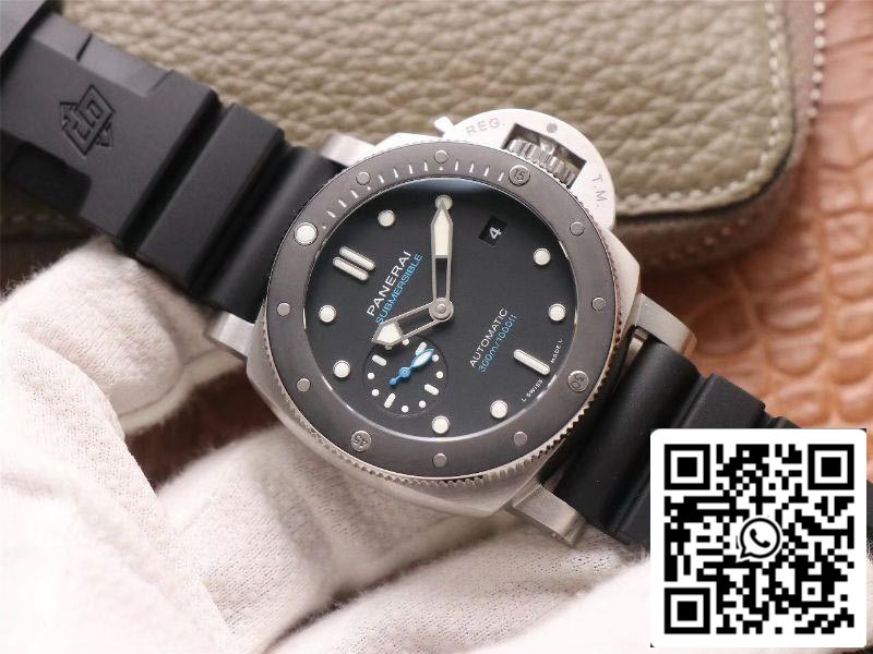 Panerai Sumergible PAM00683 1:1 edición migliore VS Fabbrica quadrante nero Swiss P9010