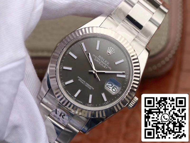Rolex Datejust 126334 1:1 edizione migliore AR Fabbrica quadrante nero Swiss ETA2824
