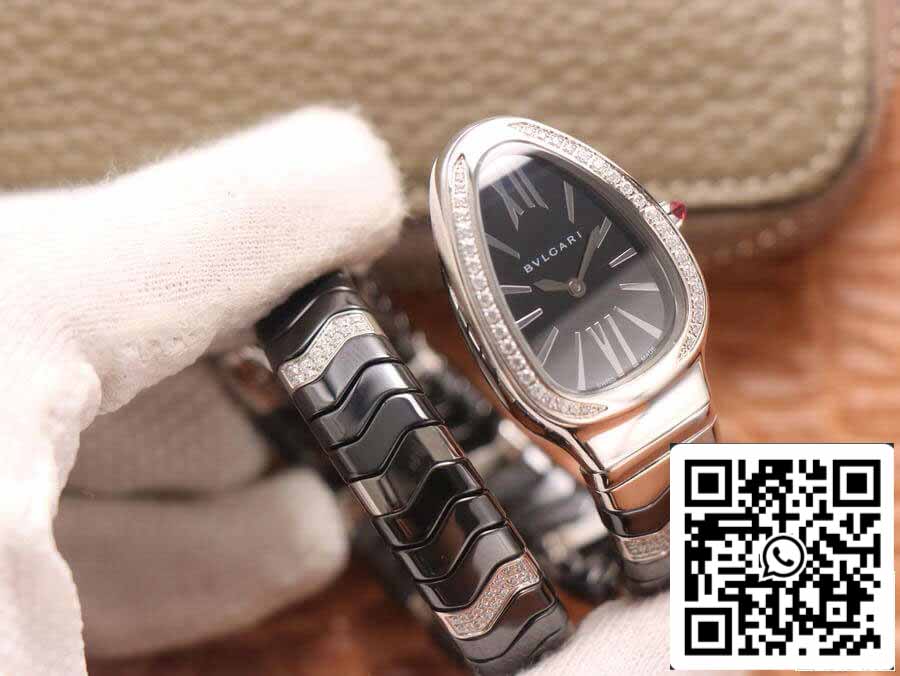 Bvlgari Serpenti 102129 1:1 edição melhor BV Fabbrica acciaio inossidabile Diamond