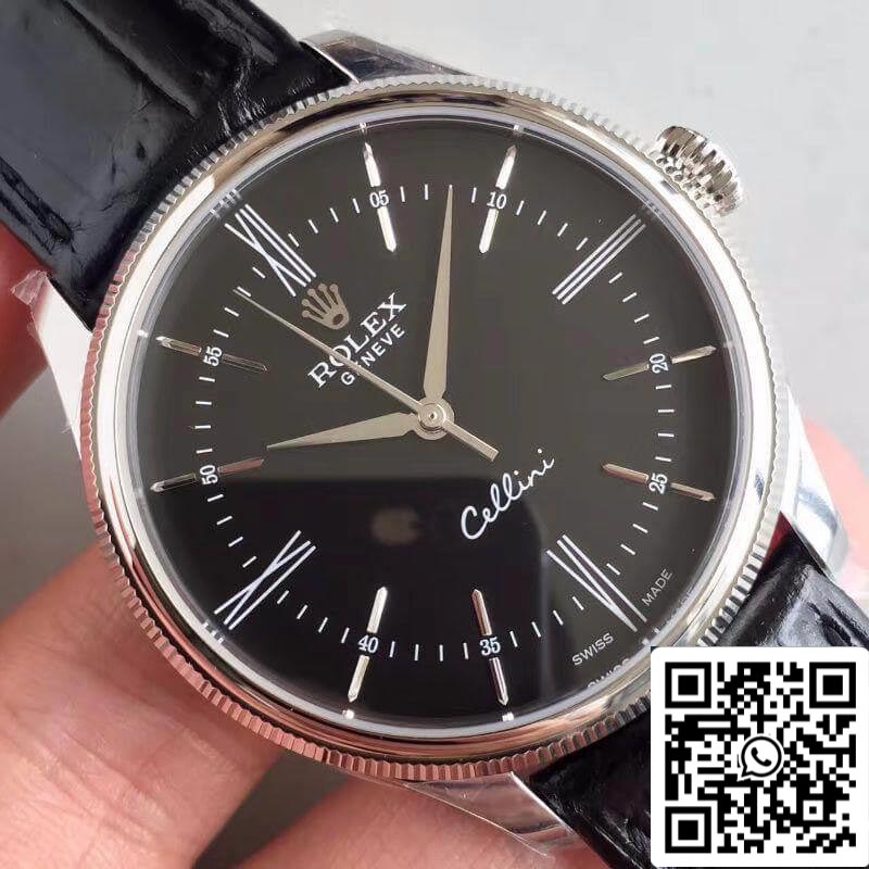Rolex Cellini 50509 MKS Fabbrica Black Dial 1:1 Best Edition Swiss ETA3132