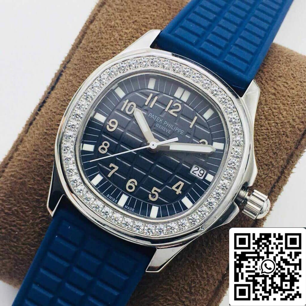 Patek Philippe Aquanaut 5067A-025 Quartz movimento 1:1 Best Edition PPF Fabbrica Blue Dial