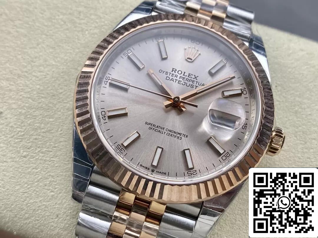 Rolex Datejust M126331-0010 1:1 edizione migliore VS Fabbrica Rosa Oro