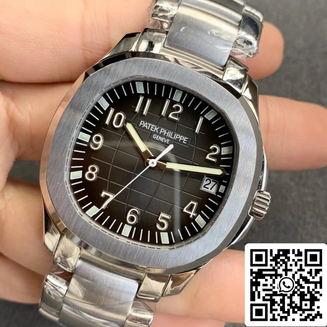 Patek Philippe Aquanaut 5167/1A-001 1:1 edición migliore 3K Fabbrica quadrante nero