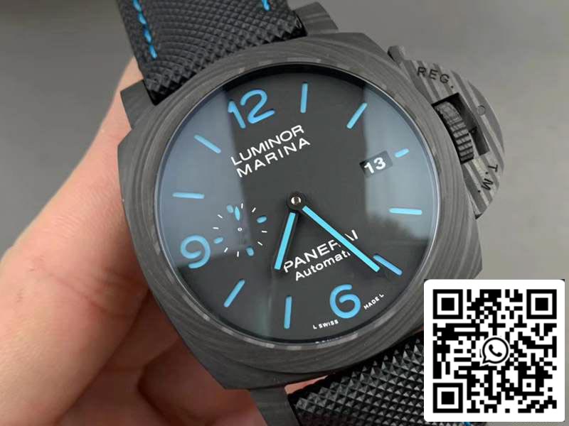 Panerai Luminor PAM01661 1:1 edizione migliore VS Fabbrica Nero Carbonio Swiss P9010