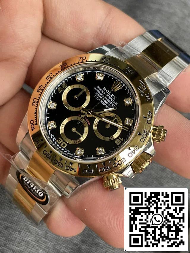 Rolex Daytona M116503-0011 1:1 edizione migliore BT Fabbrica quadrante nero