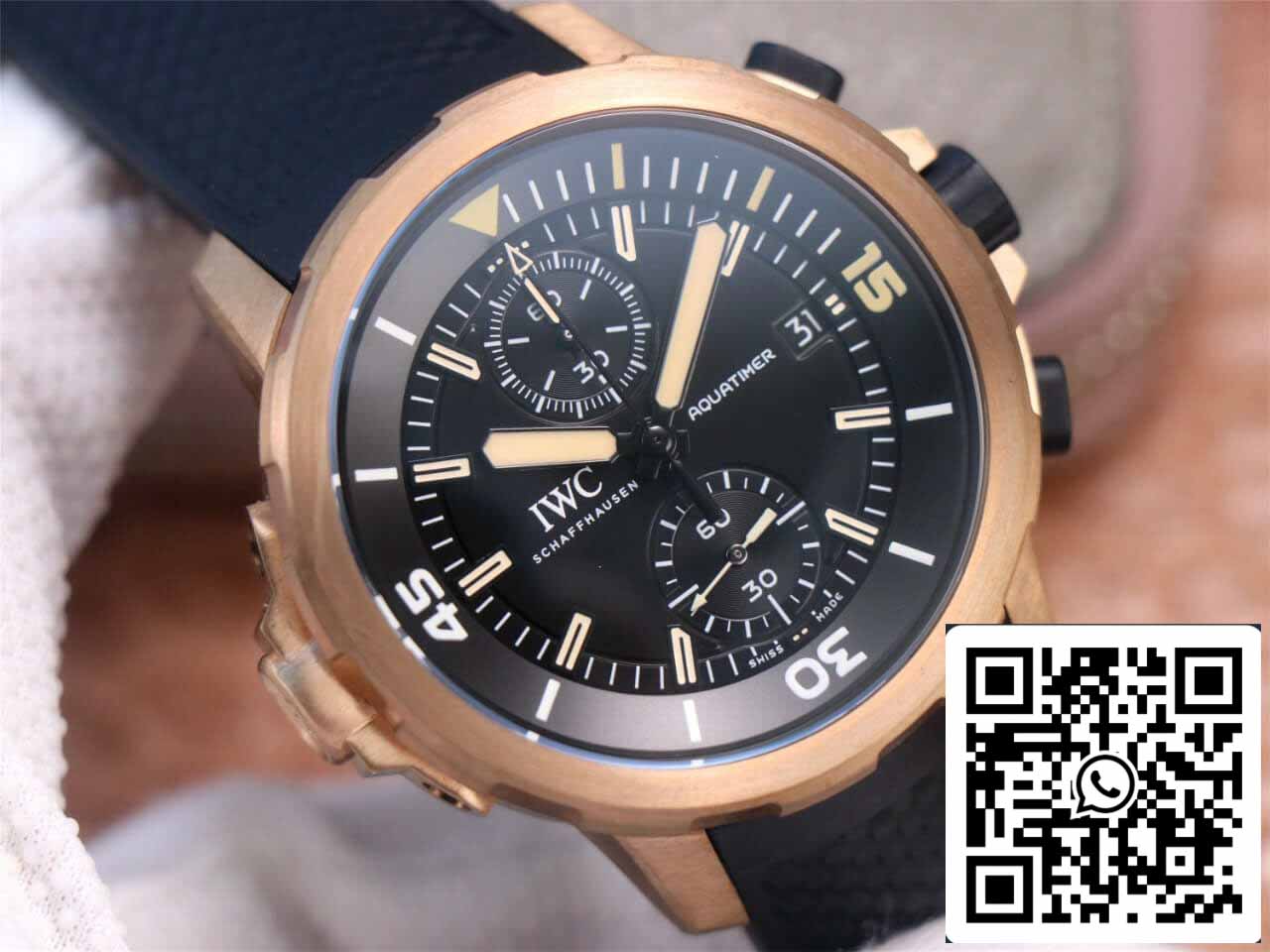 IWC Aquatimer Darwin Adventure Tour Special Edition IW379503 1:1 Best Edition V6 Fabbrica Bronze Alloy