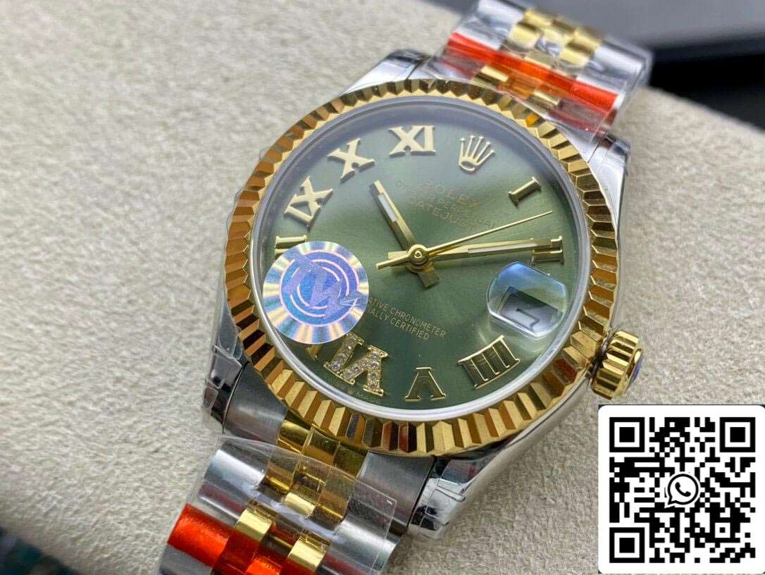 Rolex Datejust 178273 31MM 1:1 Best Edition TW Fabbrica Green Dial