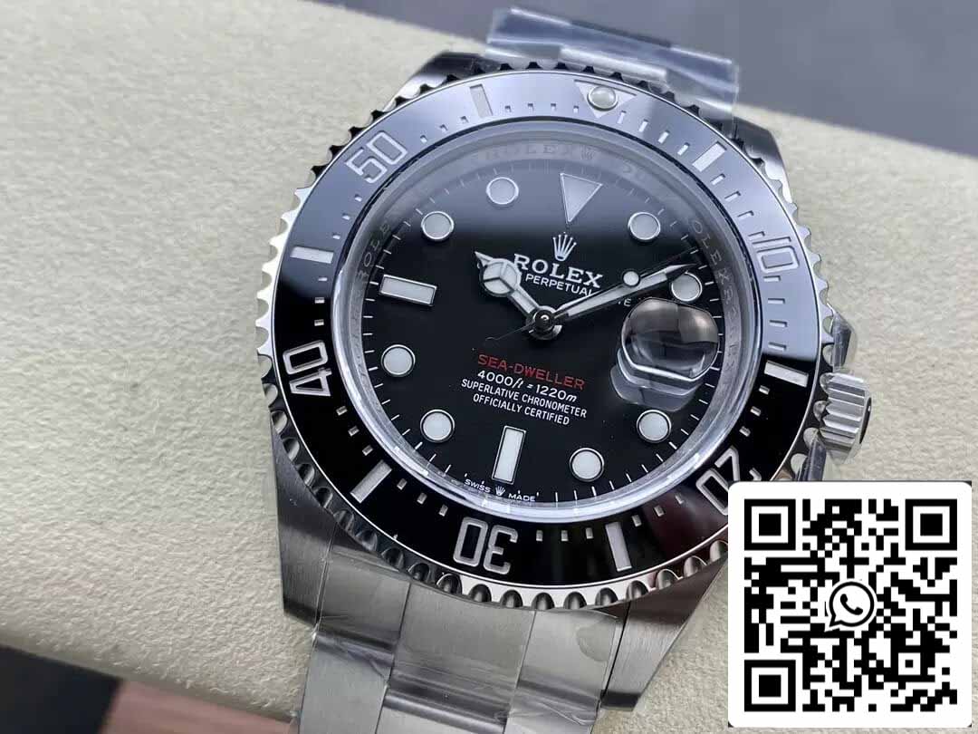 Rolex Sea Dweller M126600-0002 1:1 edizione migliore VS Fabbrica quadrante nero