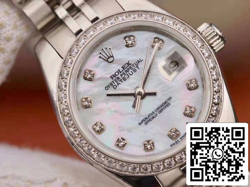 Rolex Lady Datejust 28MM 1:1 Best Edition Swiss Original Imported NH05 movimento Enamel Dial