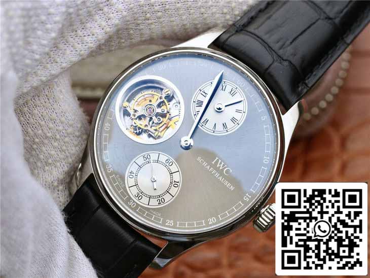 IWC Portuguese IW544603 ZF Fabbrica 1:1 Best Edition Tourbillon Grey Dial