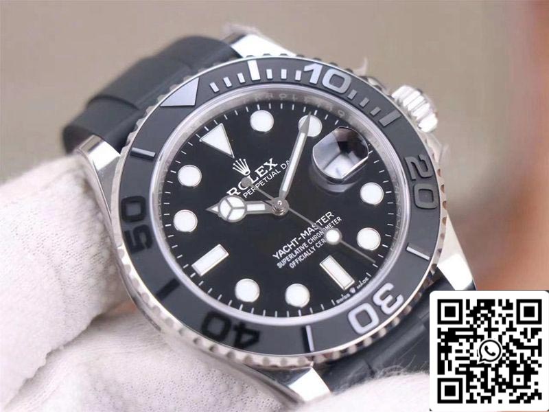 Rolex Yacht‑Master M226659-0002 1:1 edizione migliore VS Fabbrica quadrante nero Swiss ETA3235