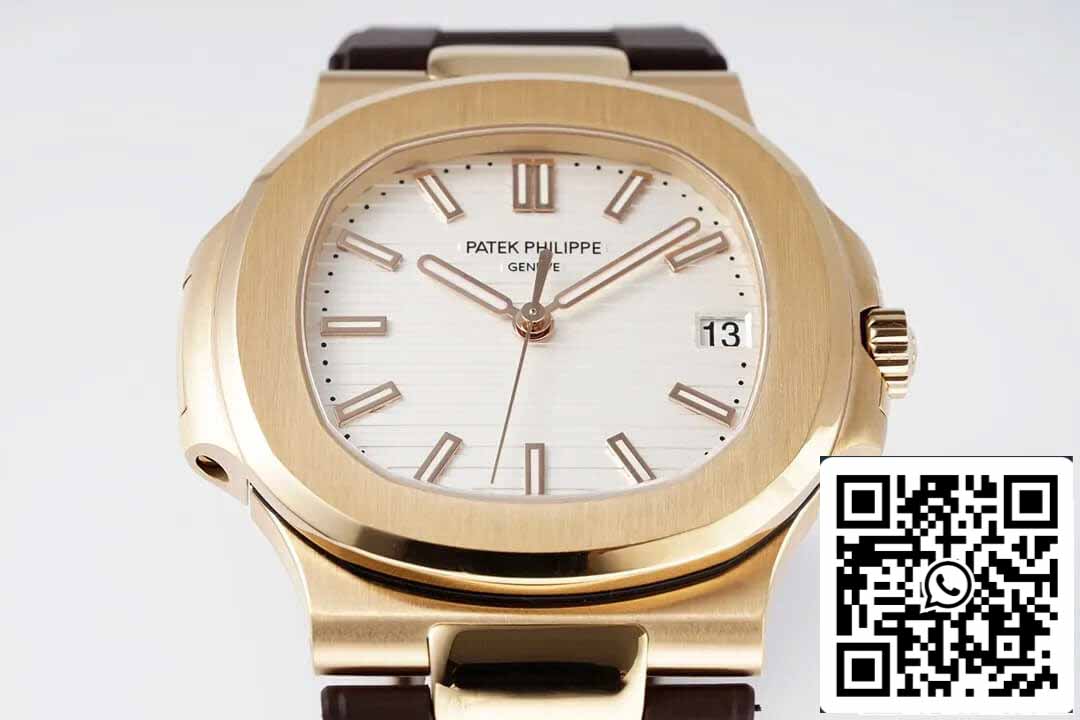 Patek Philippe Nautilus 5711 1:1 Best Edition PPF Fabbrica Brown Rubber cinturino