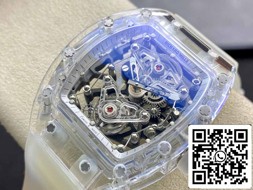 Richard Mille RM056 1:1 edizione migliore EUR Fabbrica Transparent quadrante