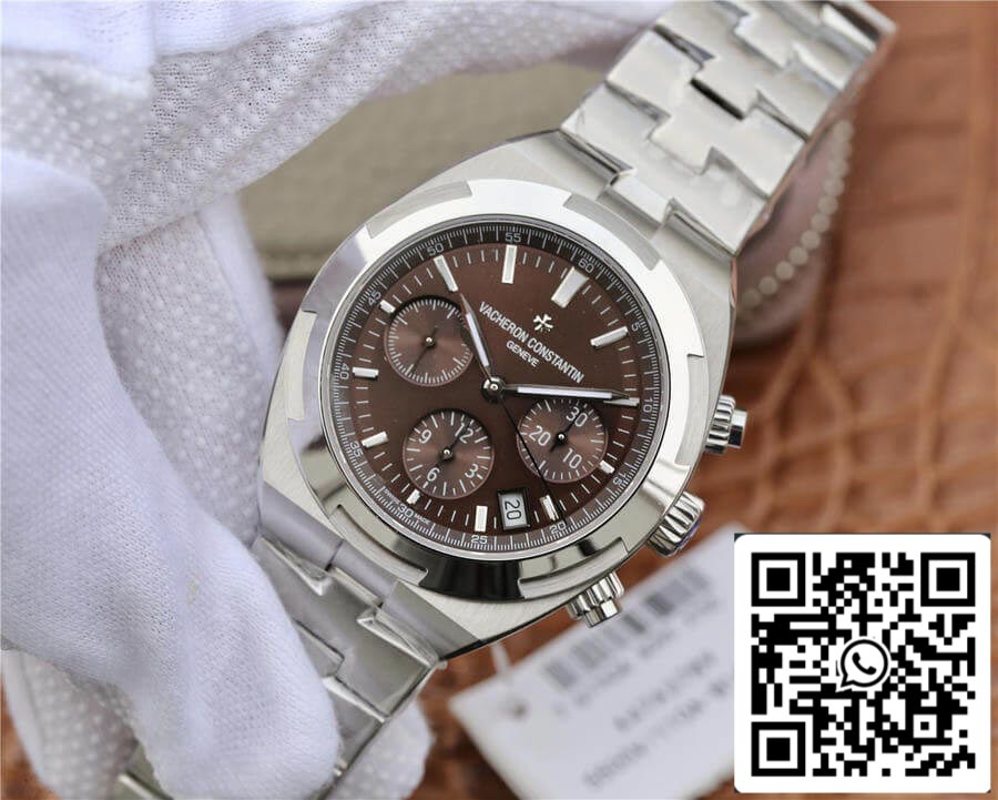 Vacheron Constantin Overseas 5500V/110A-B147 1:1 edizione migliore 8F Fabbrica V2 Brown quadrante