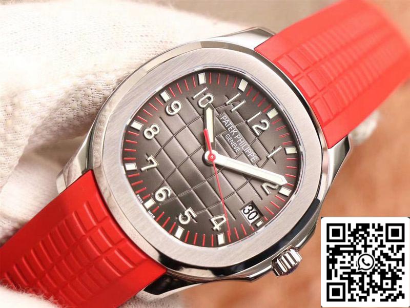 Patek Philippe Aquanaut 5167A-012 1:1 Best Edition ZF Fabbrica Gray Dial Swiss ETA324