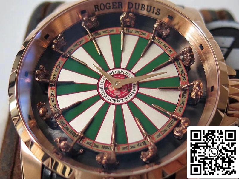 Roger Dubuis Excalibur RDDBEX0398 1:1 Mejor Edición ZF Fabbrica Oro Rosa Suizo ETA8215