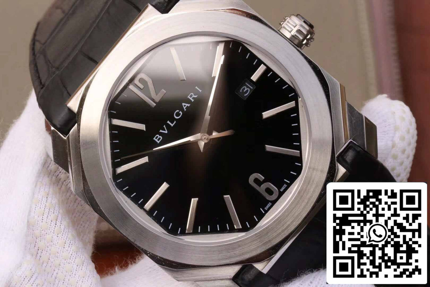 Bvlgari Octo 101964 BGO41BSLD 1:1 edición migliore acciaio inossidabile lunetta