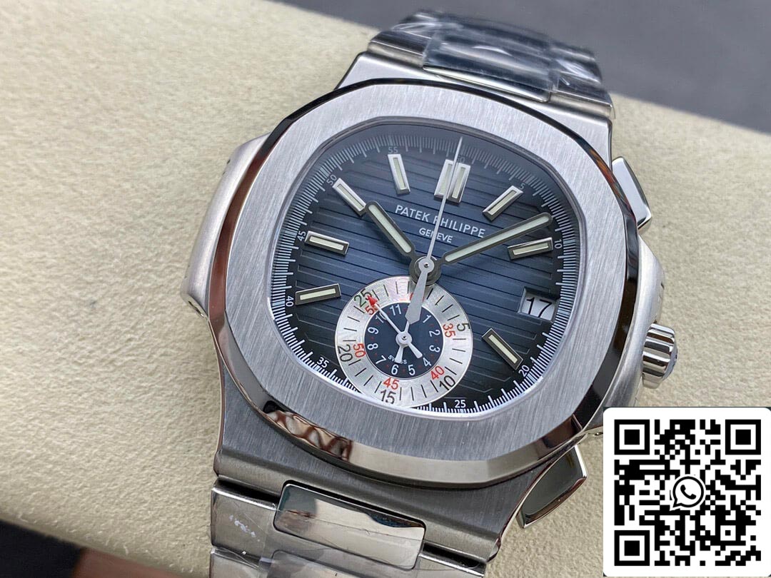 Patek Philippe Nautilus 5980/1A-001 1:1 Best Edition PPF Fabbrica Blue Dial