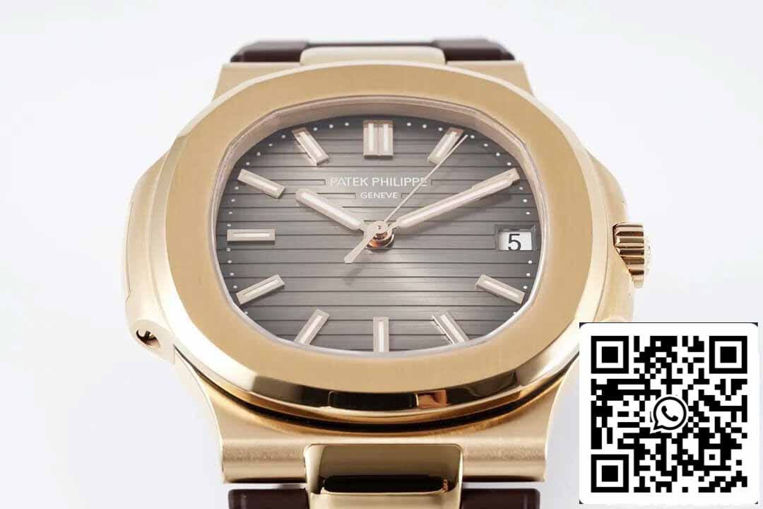 Patek Philippe Nautilus 5711 1:1 Melhor Edição PPF Fabbrica Borracha cinturino