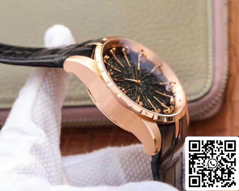 Roger Dubuis Excalibur Knights of The Round Table II Rddbex0511 ZF Fabbrica 1:1 Best Edition Rose Gold Swiss M9015