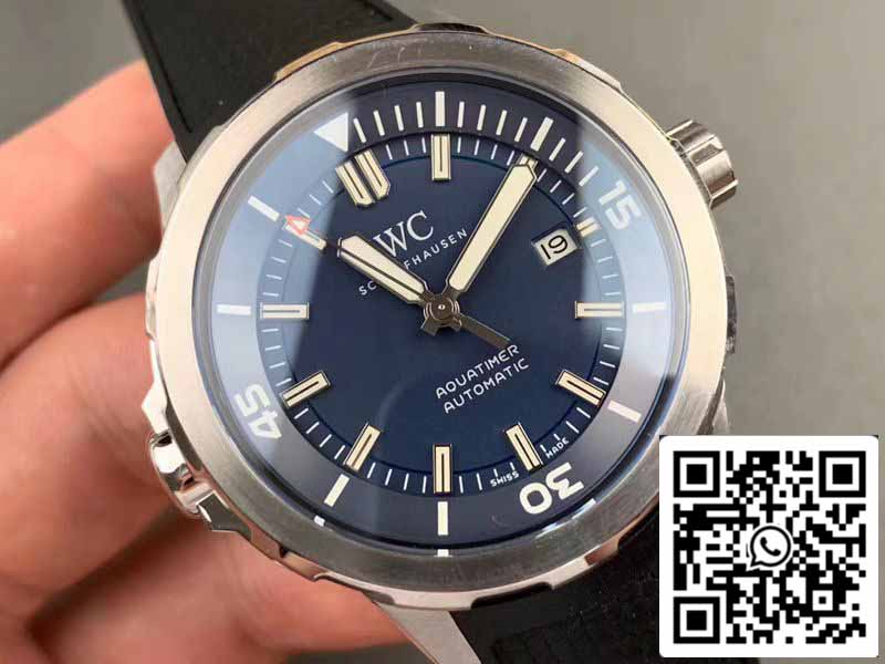 IWC Aquatimer IW329005 1:1 Best Edition V6 Fabbrica Blue Dial Swiss ETA9015