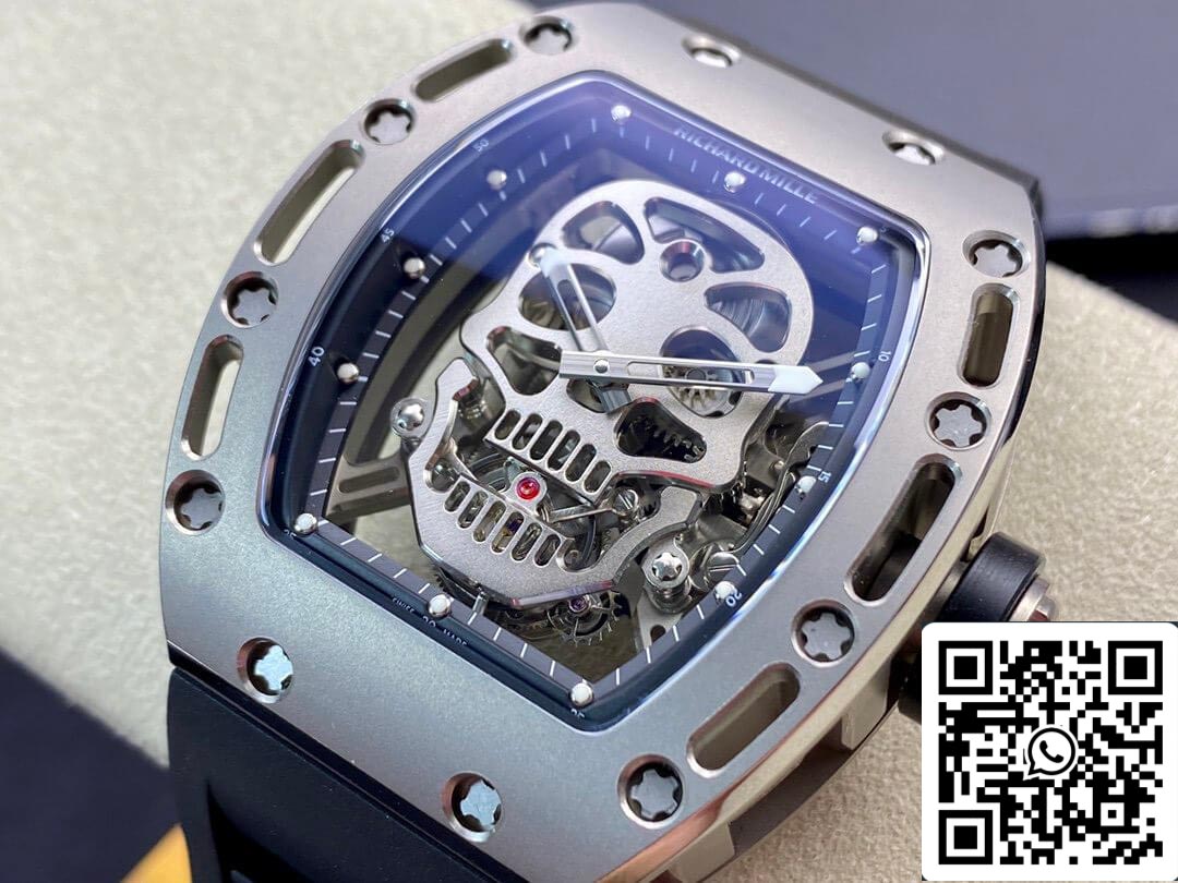 Richard Mille RM052 Tourbillon 1:1 edizione migliore EUR Fabbrica Skull quadrante