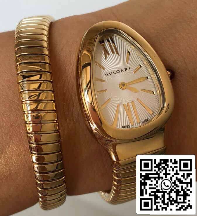 Bvlgari Serpenti 1:1 edição melhor BV Fabbrica quadrante argento