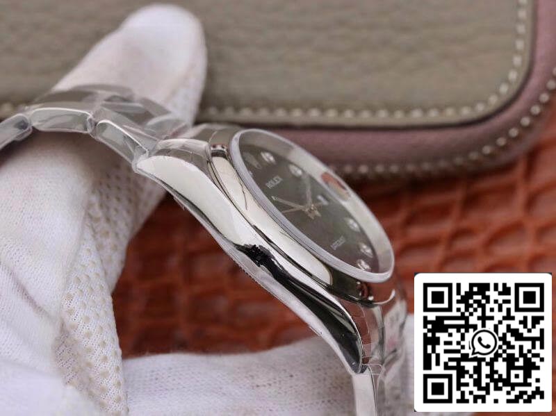 Rolex DateJust 116200 DJ Fabbrica 1:1 edizione migliore Swiss ETA2836 Nero Computer quadrante