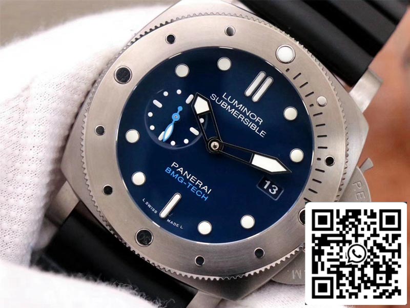 Panerai Sumergible PAM00692 1:1 edición migliore VS Fabbrica quadrante blu Swiss ETA9010