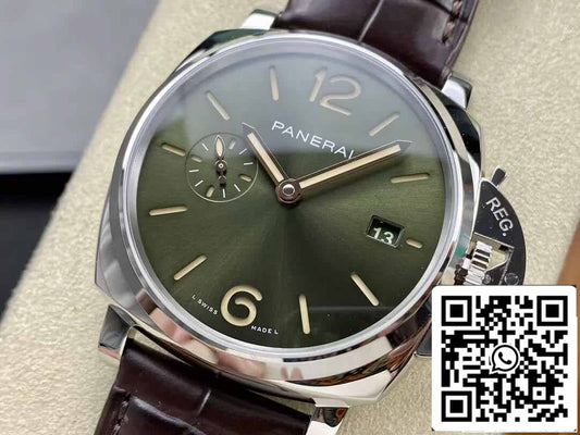 Panerai Luminor PAM01329 1:1 edizione migliore VS Fabbrica quadrante verde