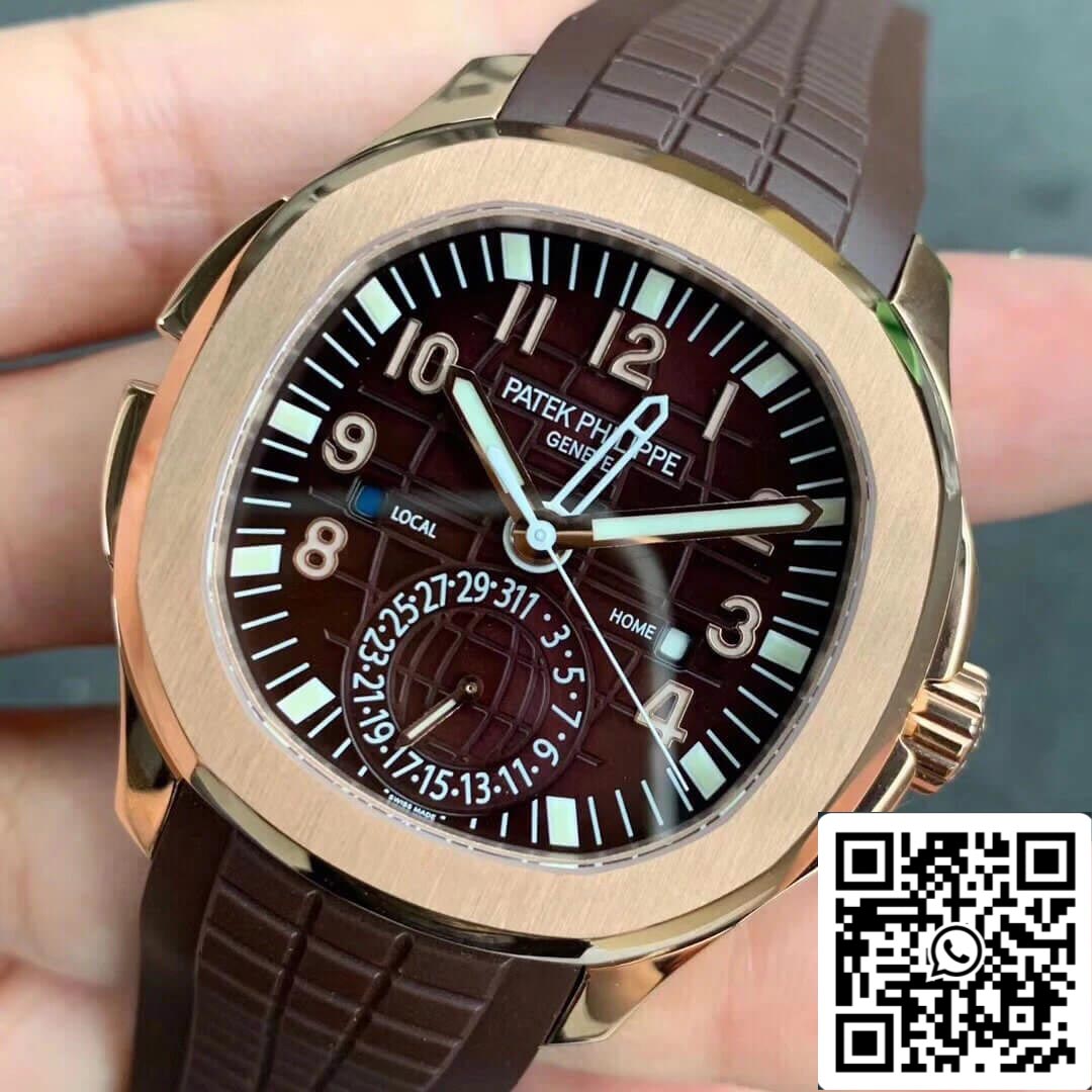Patek Philippe Aquanaut 5164R-001 1:1 edizione migliore GR Fabbrica Brown quadrante