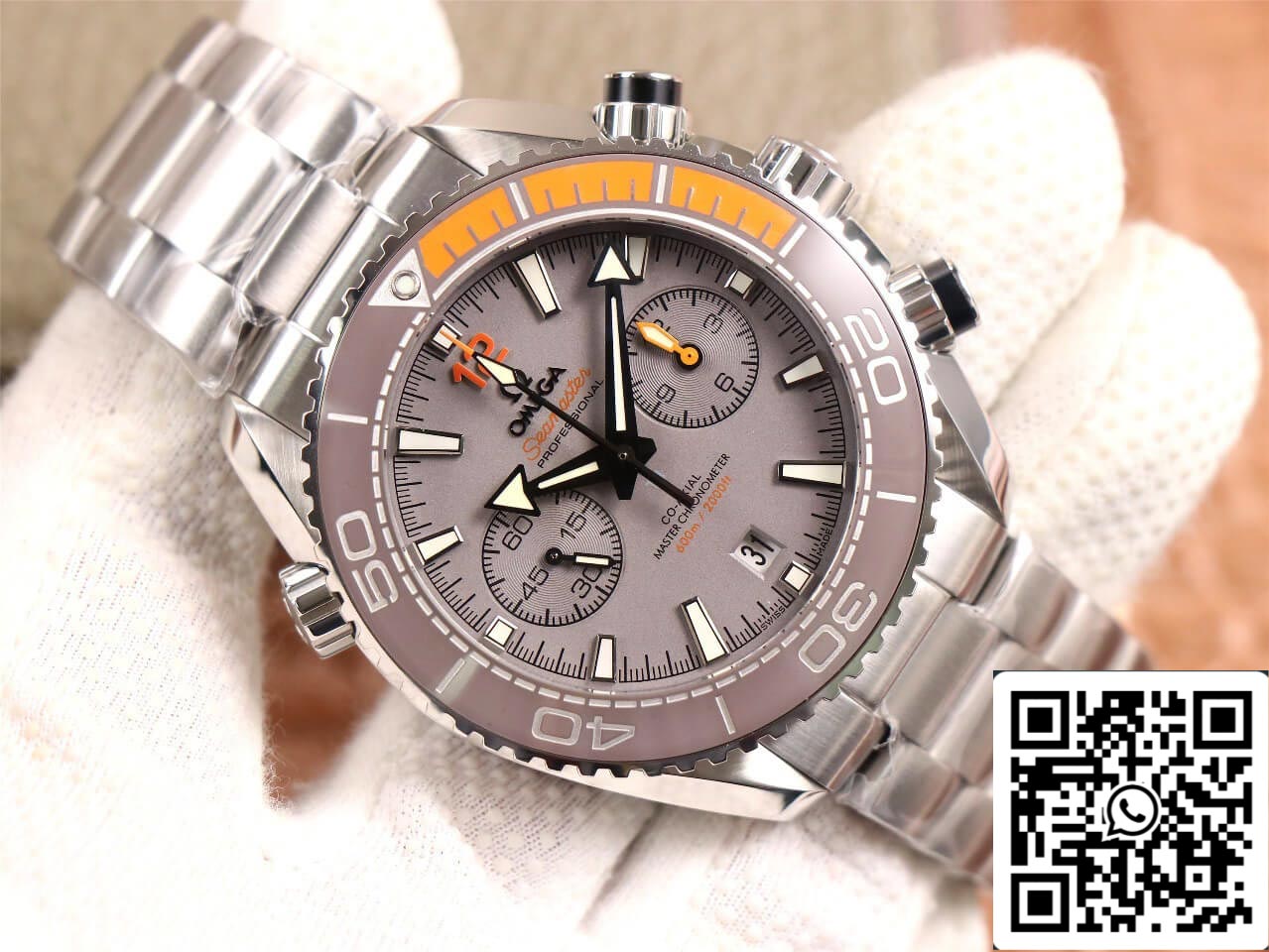Omega Seamaster Ocean Universe 600M 215.90.46.51.99.001 1:1 Mejor Edición OM Fabbrica V3 Titanio Metal