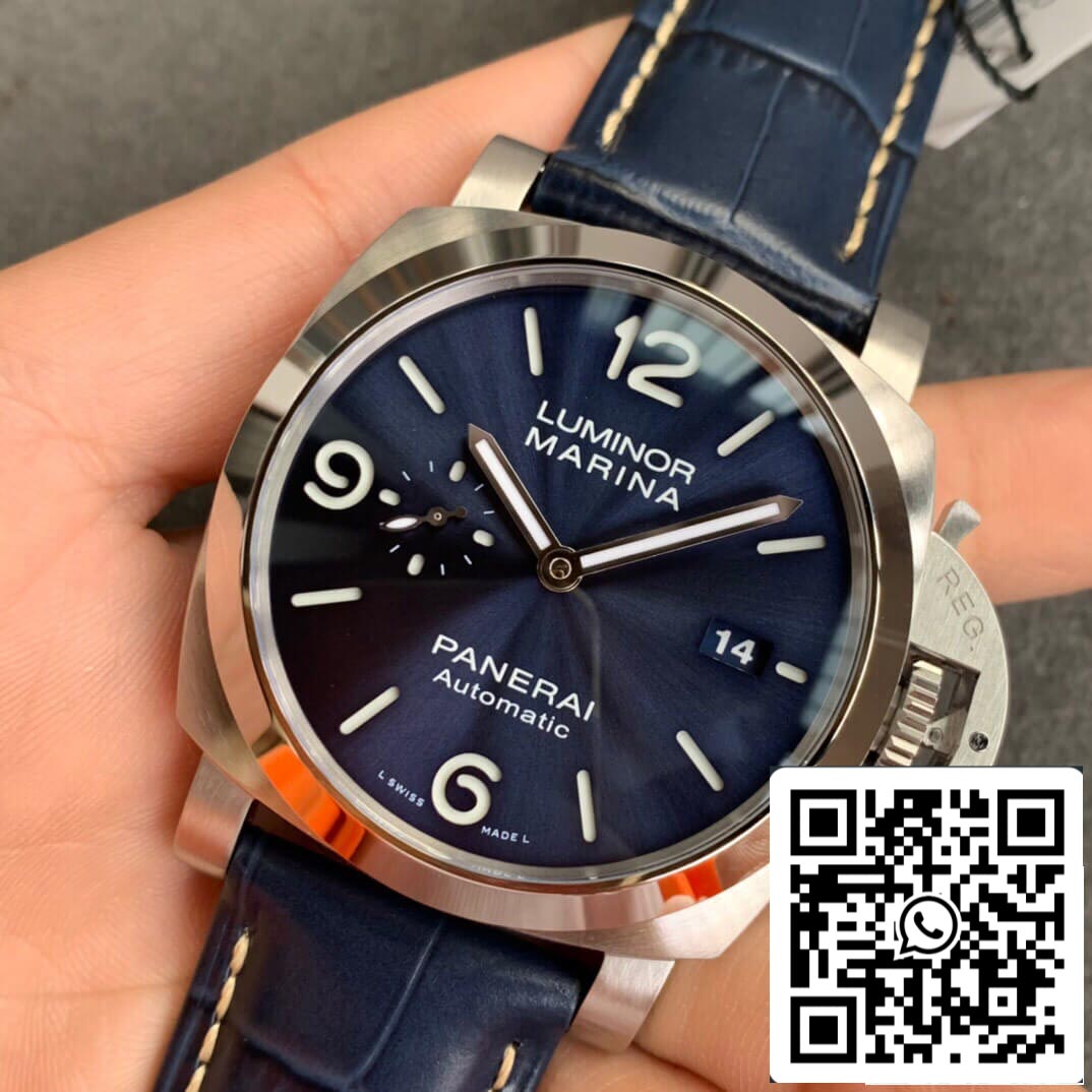 Panerai Luminor PAM01313 1:1 edizione migliore VS Fabbrica quadrante blu